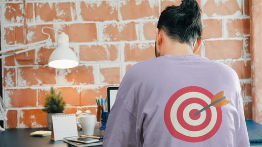 Men's Bulls Eye Oversized T shirt