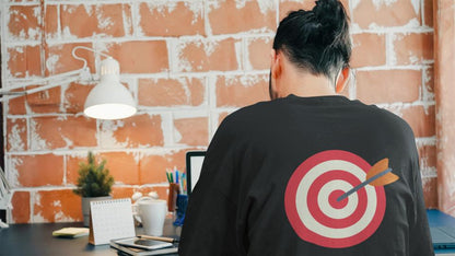 Men's Bulls Eye Oversized T shirt