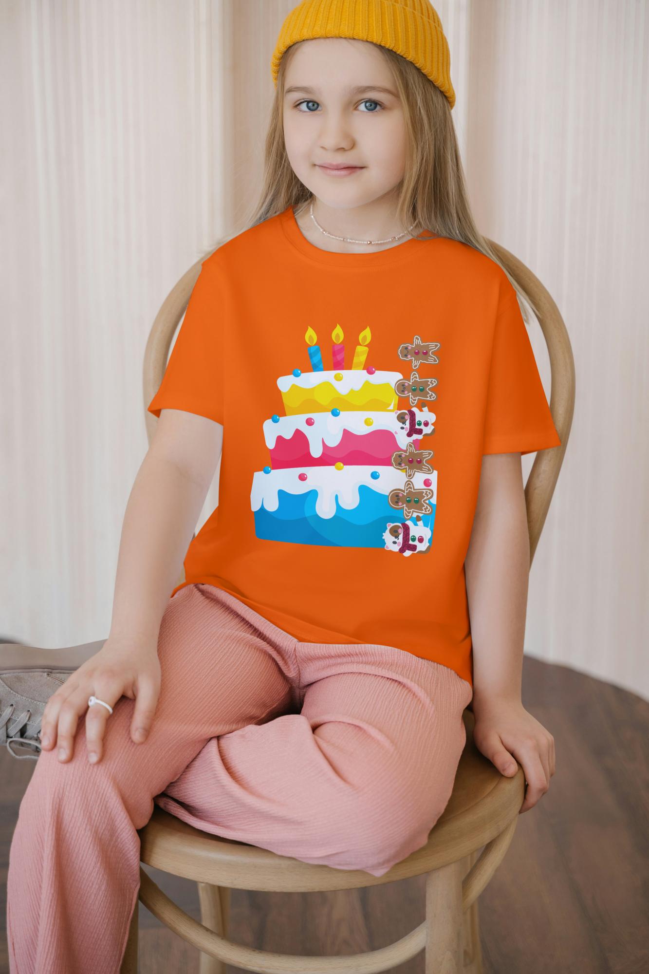 Kid's Cakes and Ginger Bread Unisex Tshirt