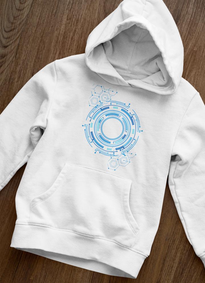 Women's Circle Vector Hoodies