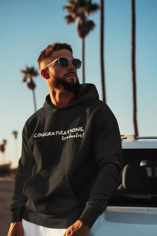 Men's Congratulation Graduates Hoodie Sweatshirt