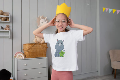 Kids Baby Rhino Unisex Tshirt