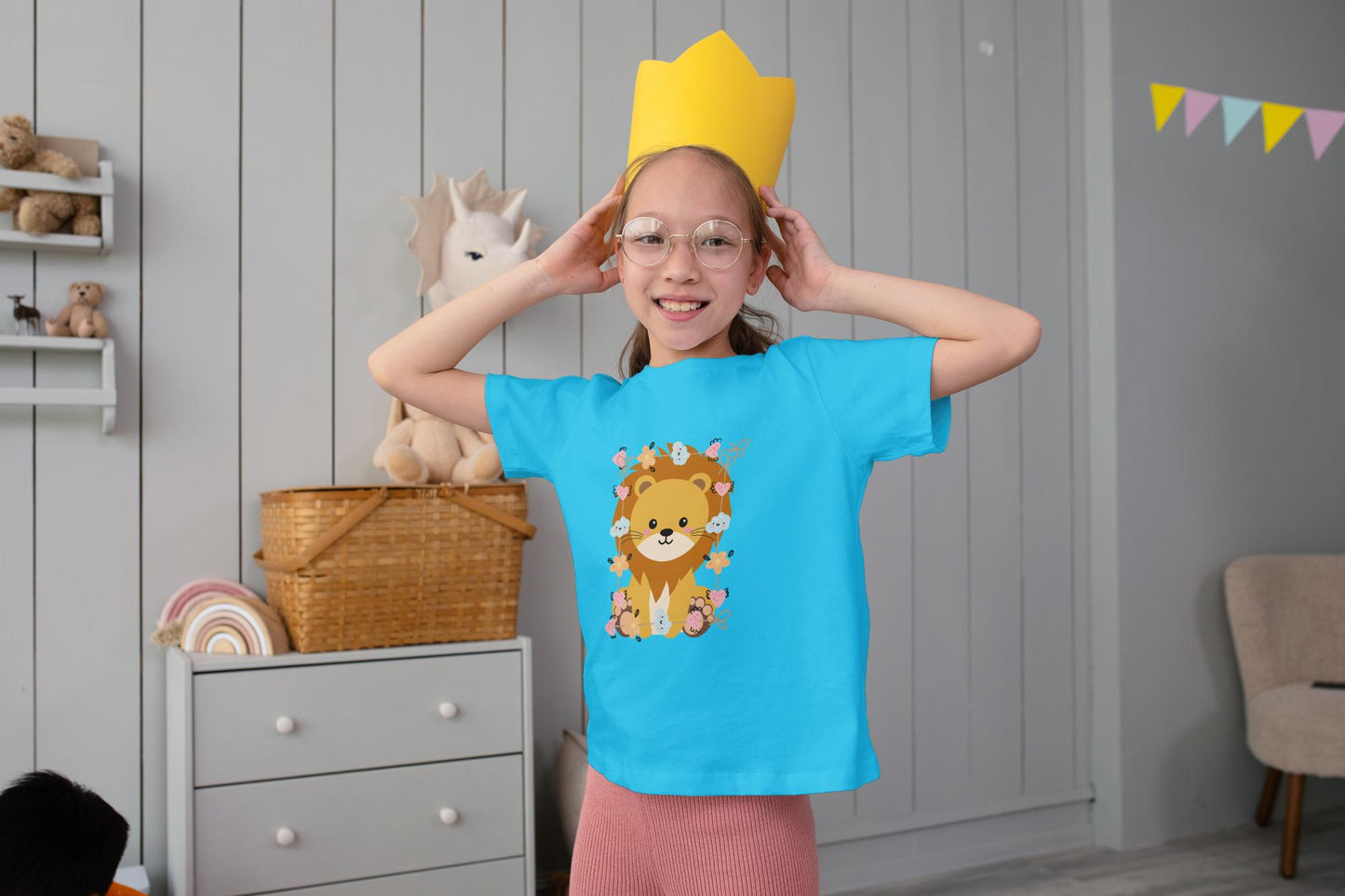 Kids Baby Lion Unisex Tshirt