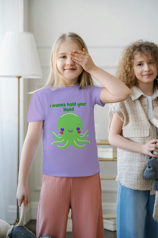 Kids Baby Octopus Unisex Tshirt