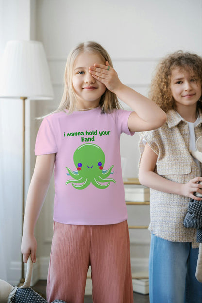 Kids Baby Octopus Unisex Tshirt