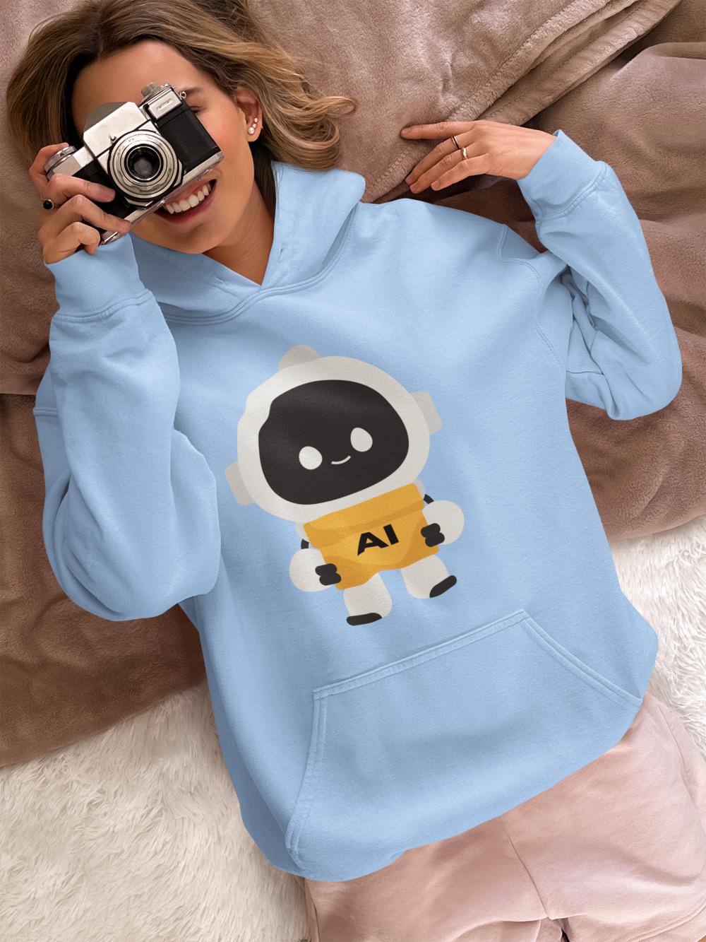 Women's Cute Robot Hoodies