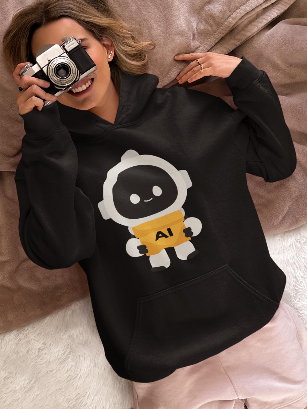 Women's Cute Robot Hoodies