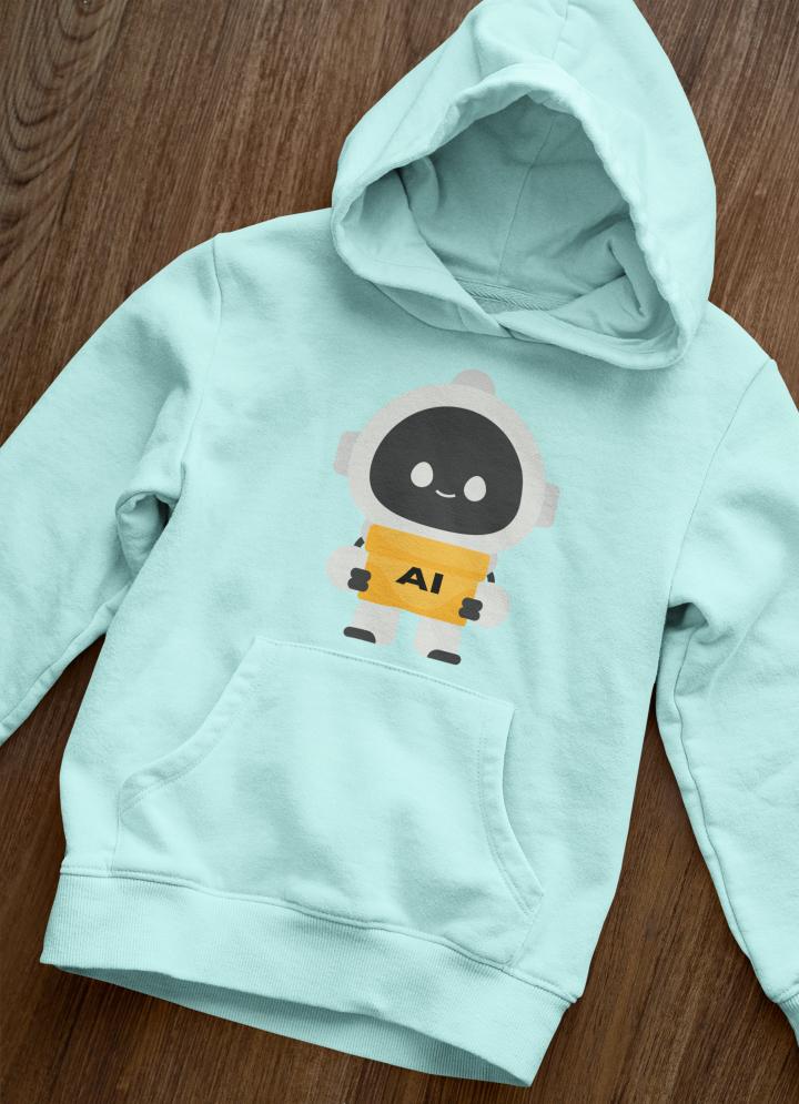 Women's Cute Robot Hoodies