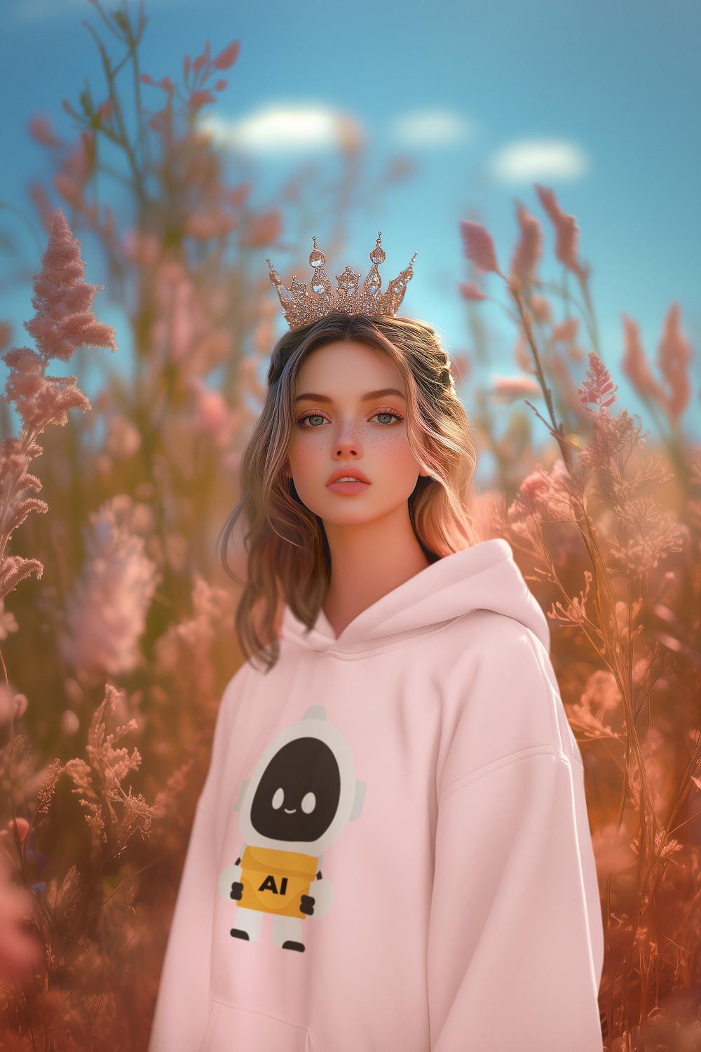 Women's Cute Robot Hoodies