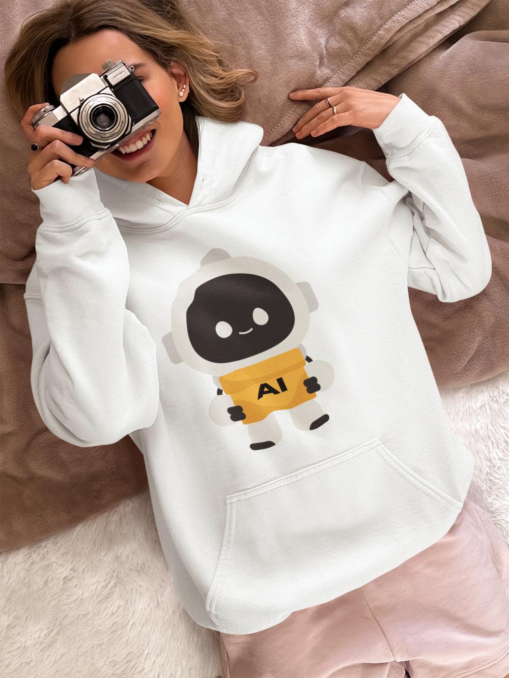 Women's Cute Robot Hoodies