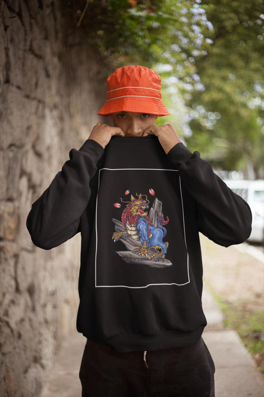 Men's Japanese Lion Sweatshirt