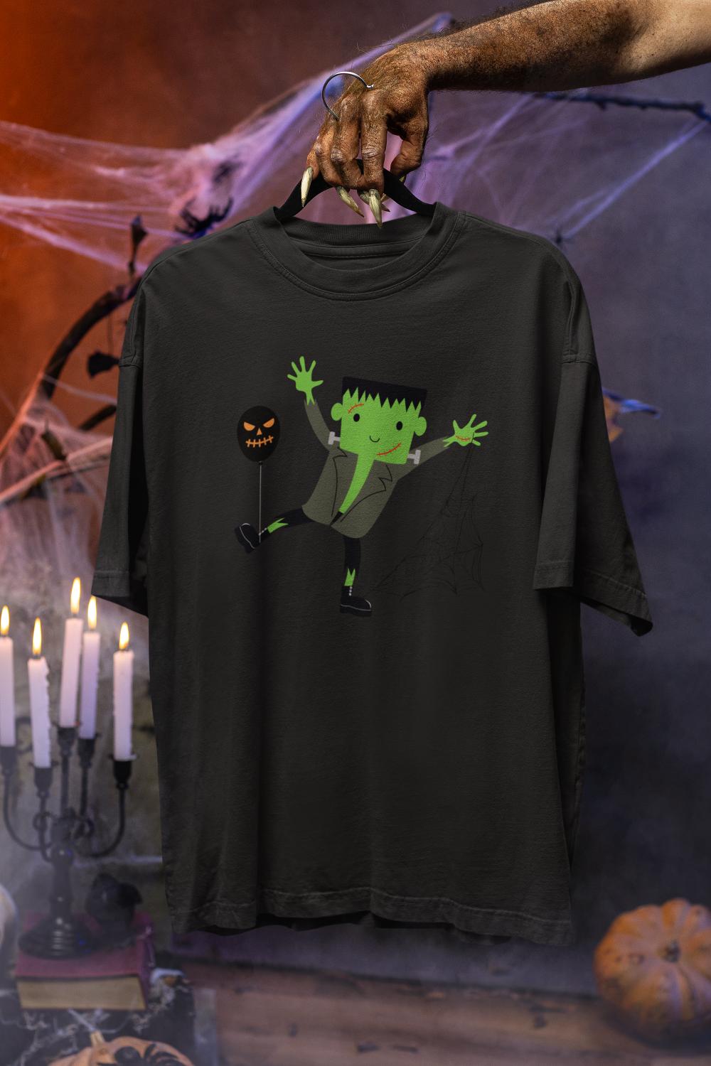 Men's Frankenstein Halloween T-shirt