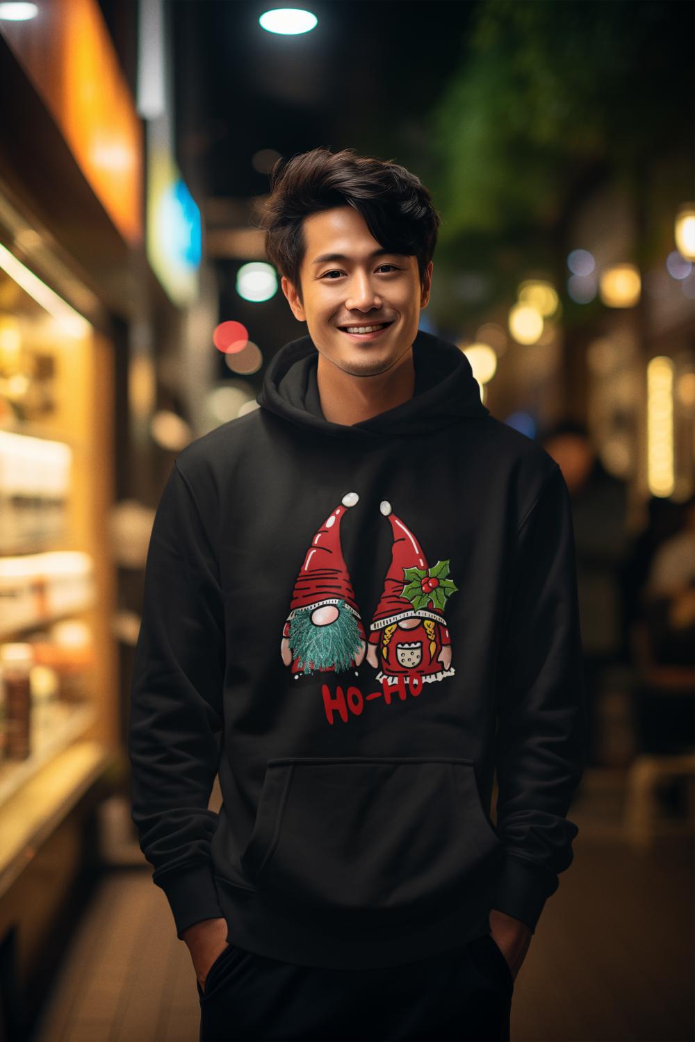 Men's Christmas Genome Hoodie Sweatshirt