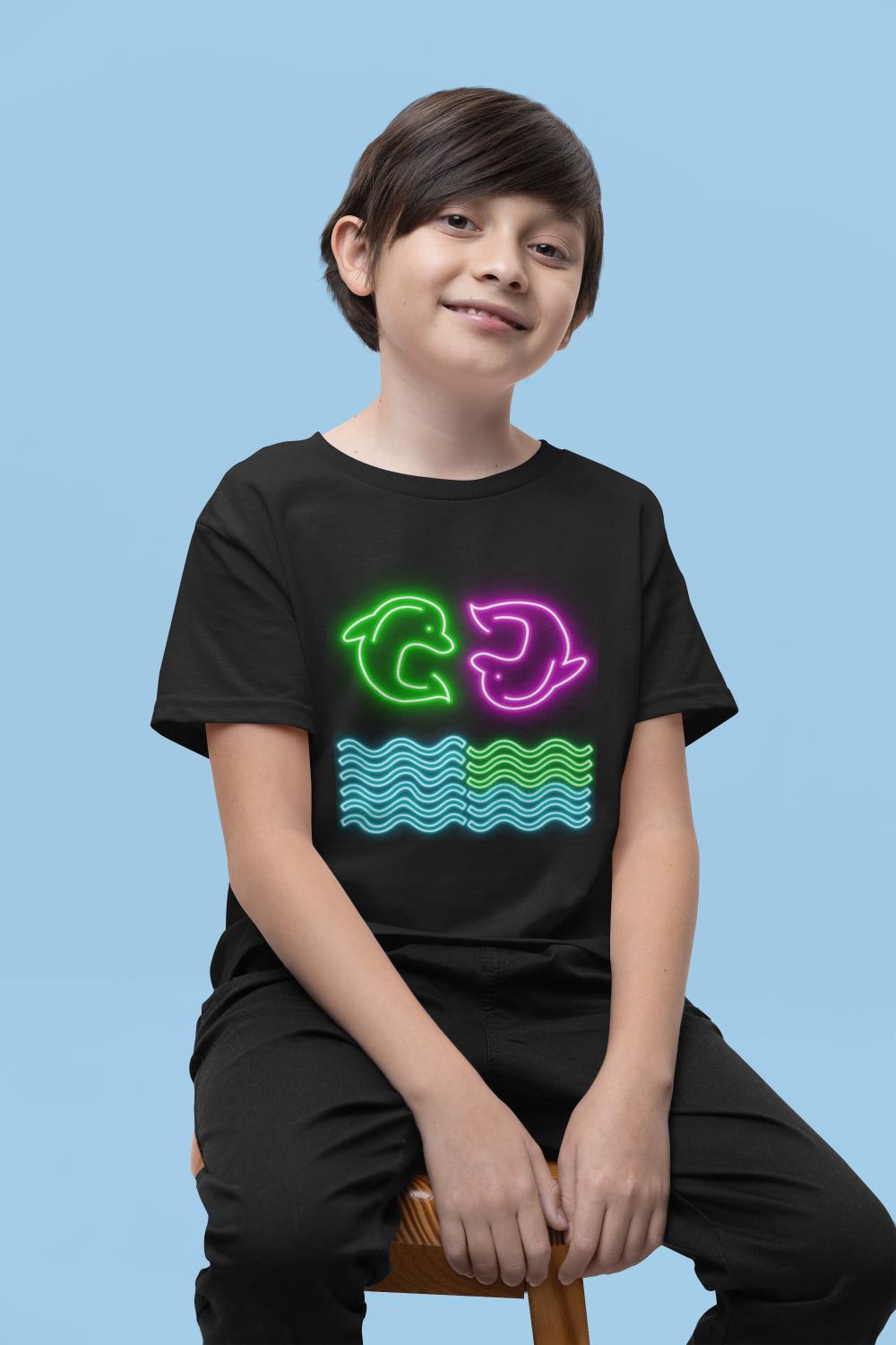 Kid's Double Jellyfish Unisex Tshirt