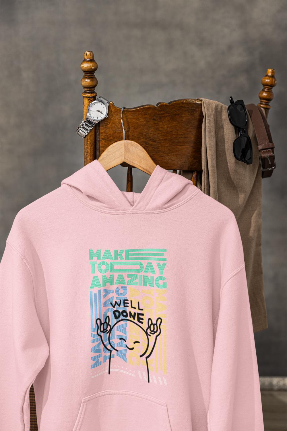 Men's Amazing Typography Hoodie Sweatshirt