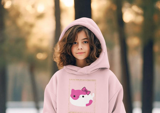 Girl's 'Hello Kitty" Hoodie Sweatshirt