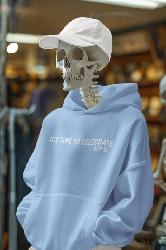 Men's Time to Celebrate Life Hoodie Sweatshirt