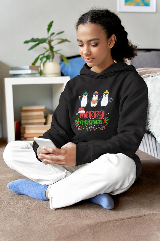 Christmas Penguin Hoodie