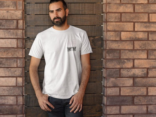 Men's Celebration Pocket Print T-shirt