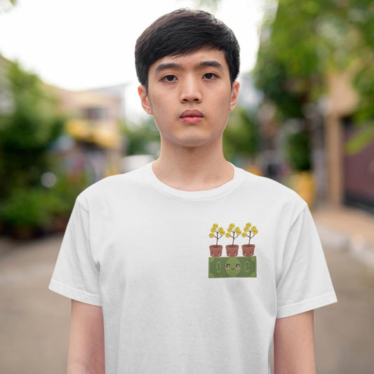 Men's Grow Money Pocket Print T-shirt