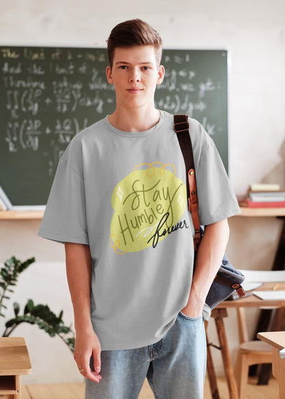 Men's Stay Humble Oversized T shirt