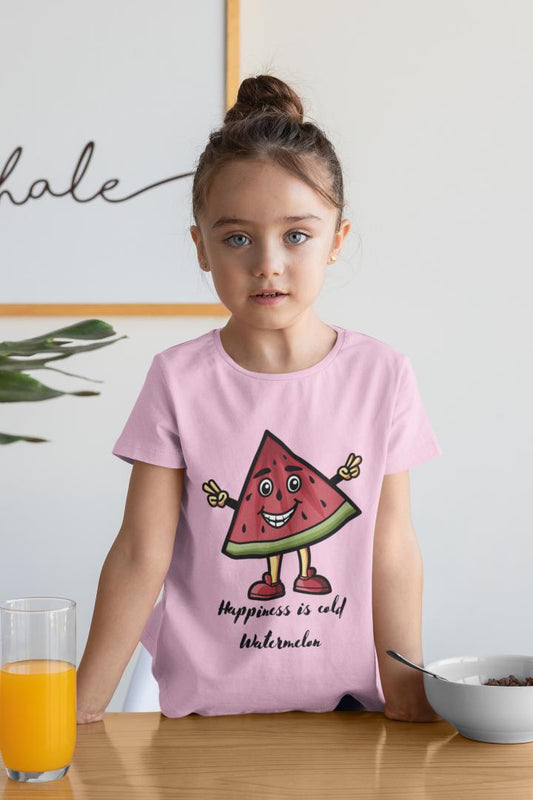 Kid's Happy Watermelon Unisex Tshirt