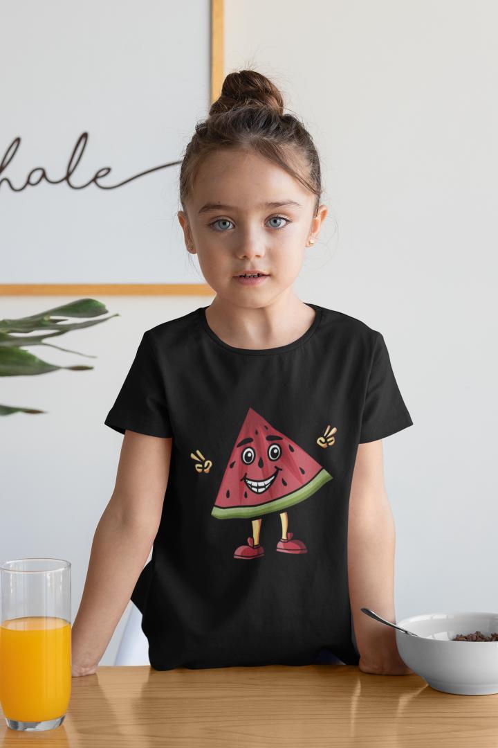 Kid's Happy Watermelon Unisex Tshirt