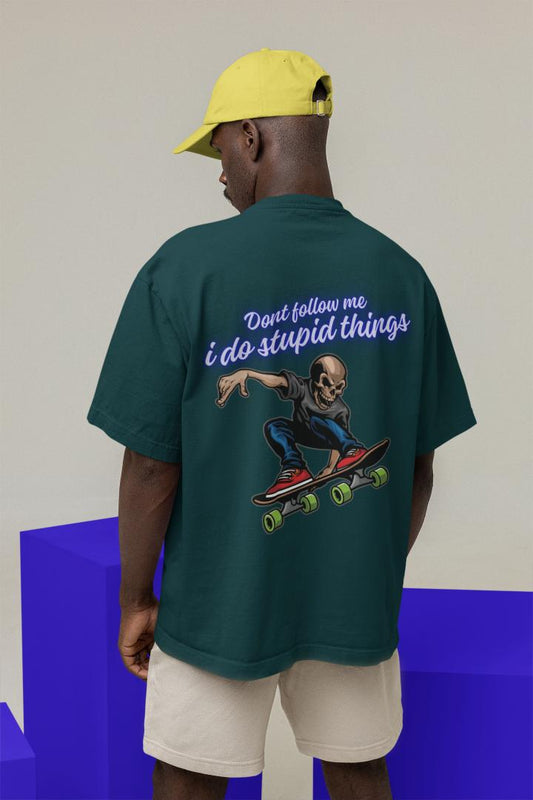 Men's I do Stupid Things Oversized T shirt