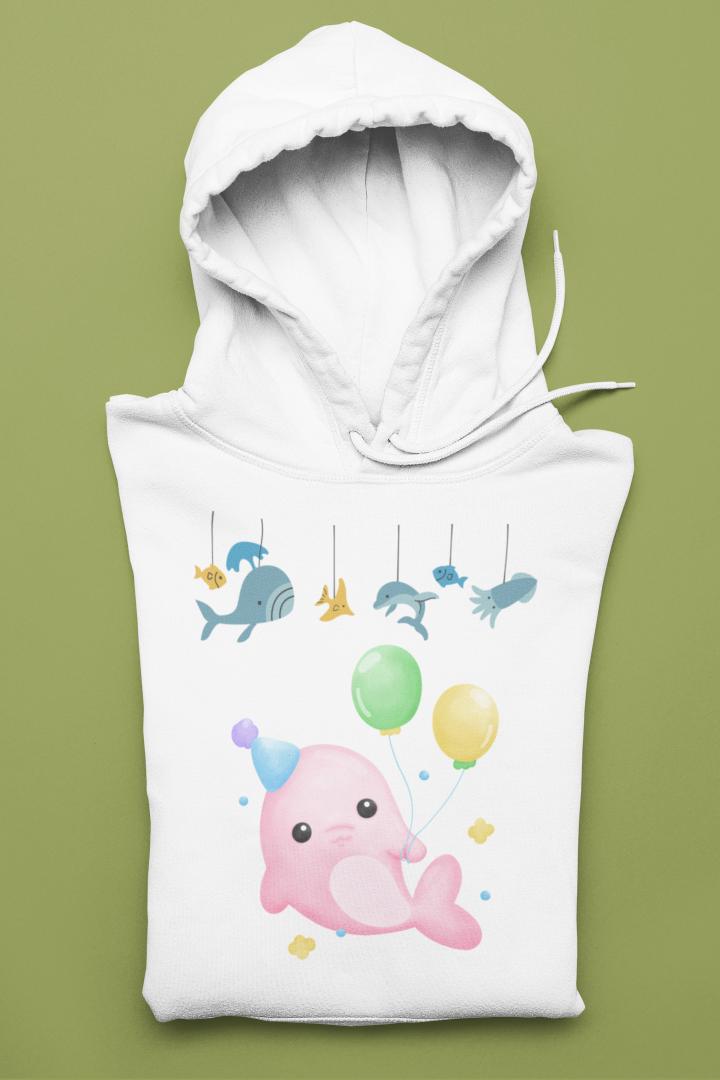 Women's Dolphin Hoodie Sweatshirt