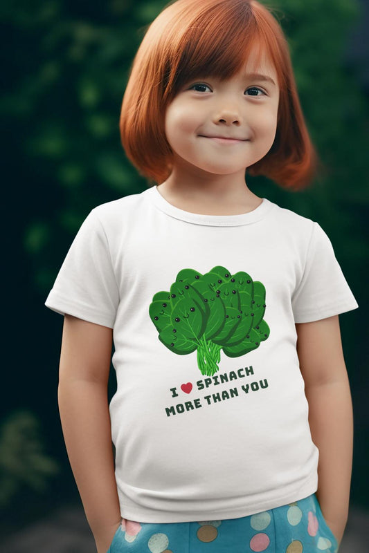 Kid's Love Spinach Unisex Tshirt