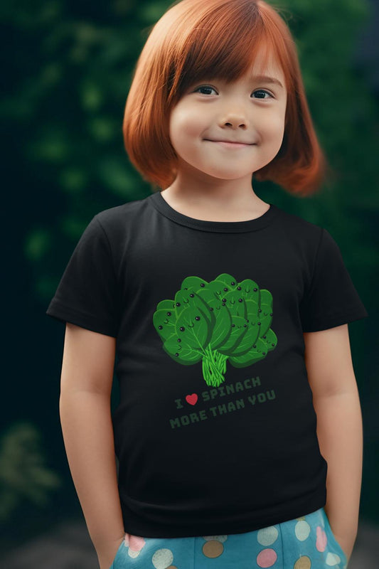 Kid's Love Spinach Unisex Tshirt