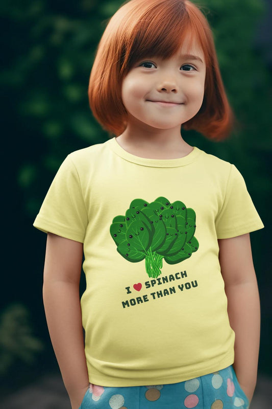 Kid's Love Spinach Unisex Tshirt