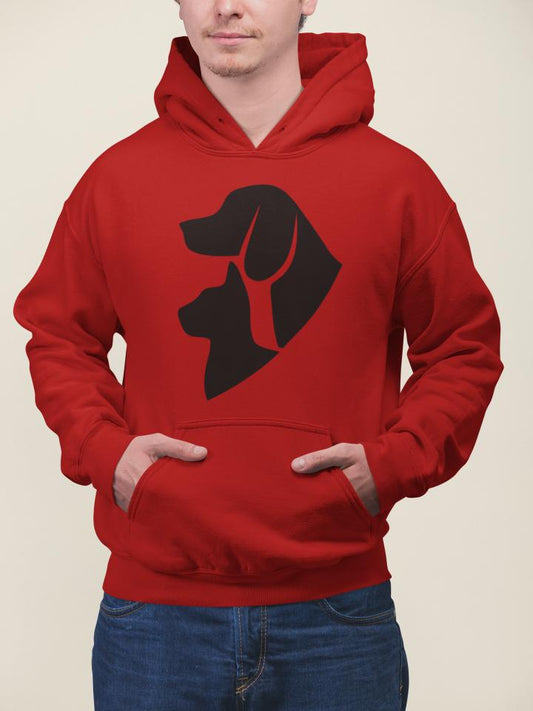 Men's Kitty and Mutt Hoodie Sweatshirt