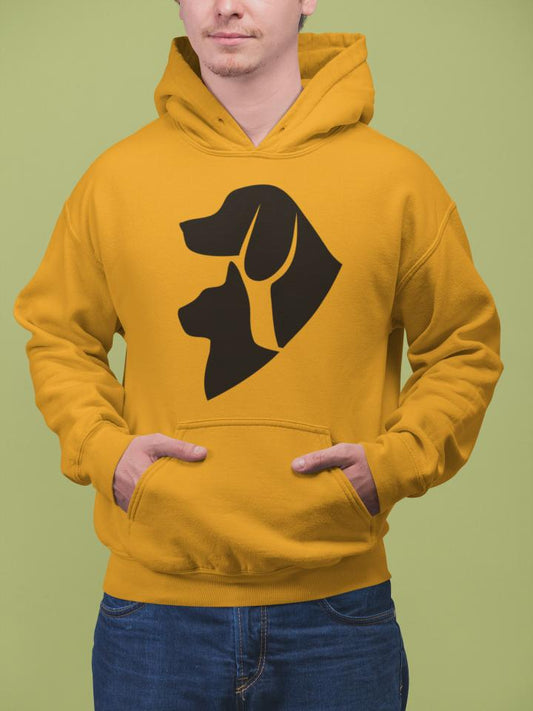 Men's Kitty and Mutt Hoodie Sweatshirt