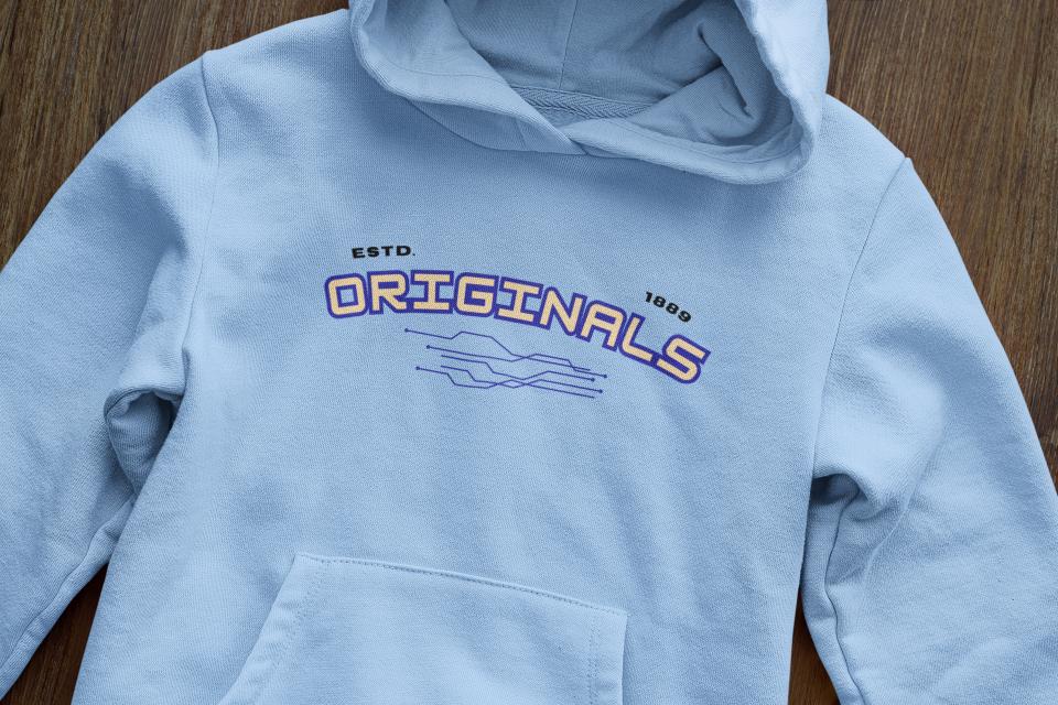 Men Hoodie Sweatshirt: Old School