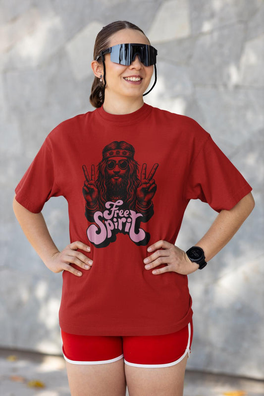 Women's Free Spirit Oversized T shirt