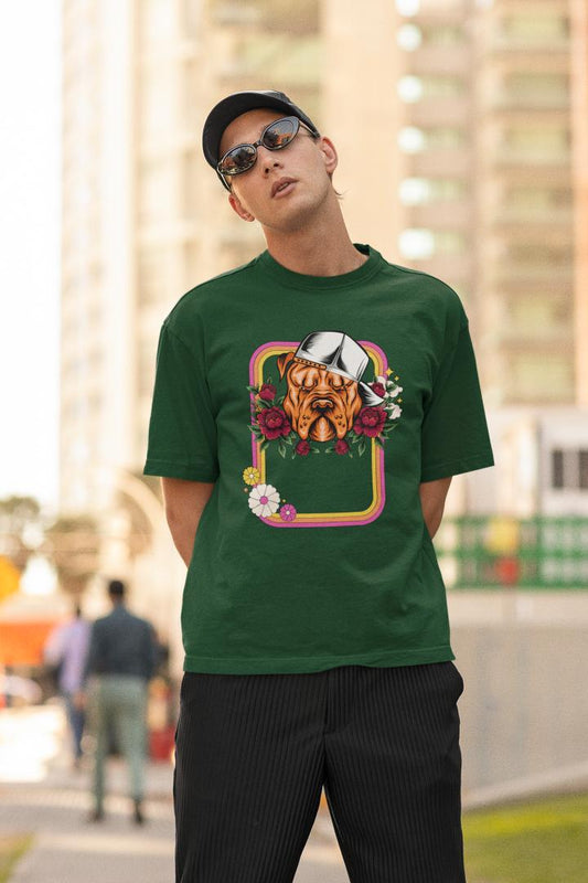 Men's Illusive Canine Oversized T shirt