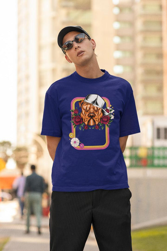 Men's Illusive Canine Oversized T shirt