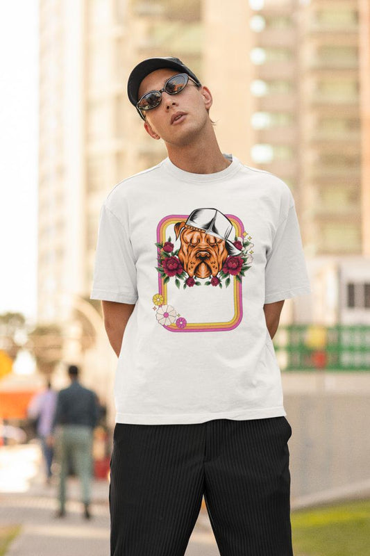 Men's Illusive Canine Oversized T shirt