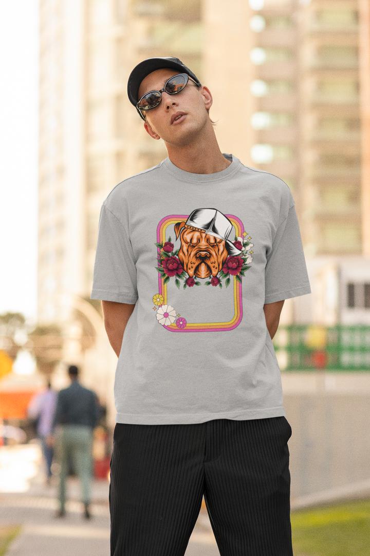 Men's Illusive Canine Oversized T shirt