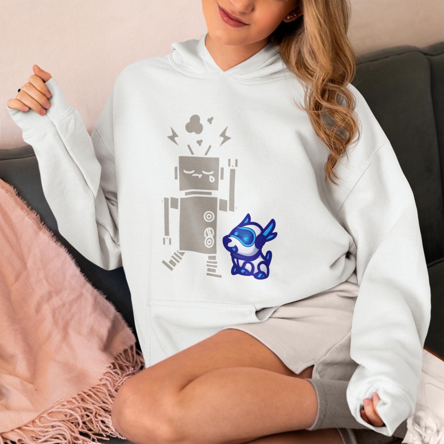 Women's Robotic Dog Hoodies