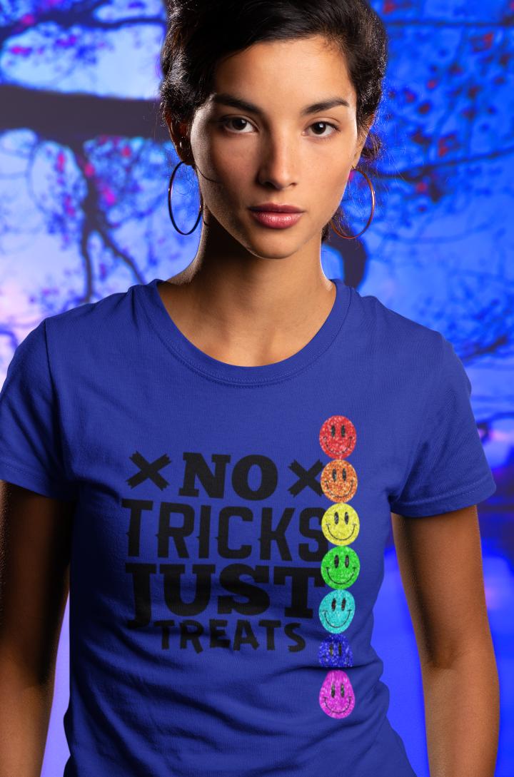 Women's No Tricks Just Treats T-shirt