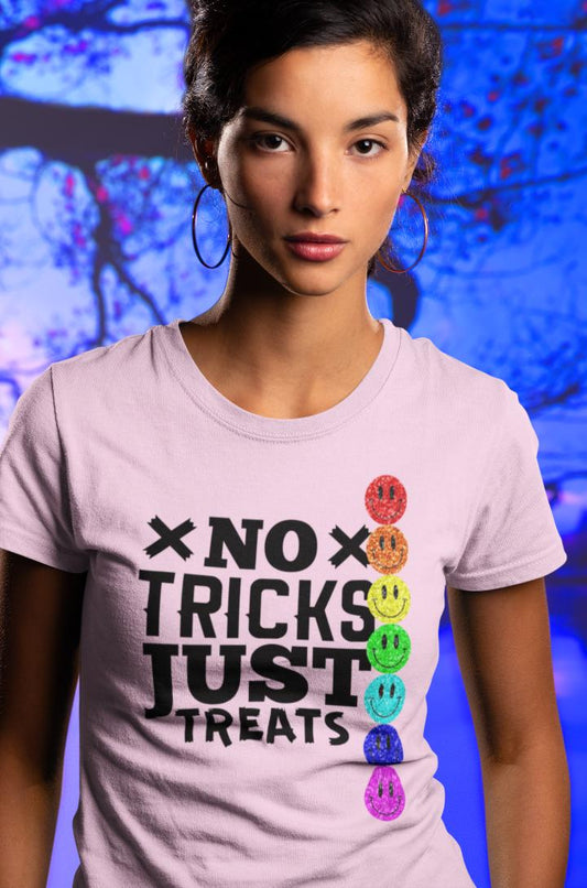 Women's No Tricks Just Treats T-shirt