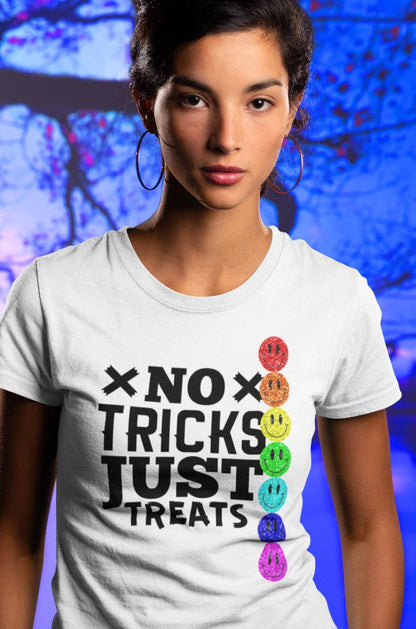 Women's No Tricks Just Treats T-shirt