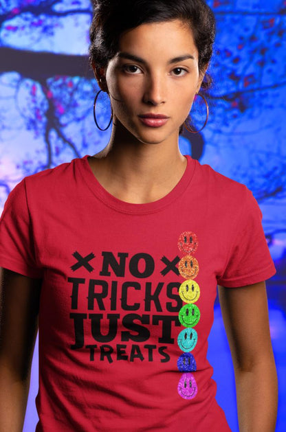 Women's No Tricks Just Treats T-shirt