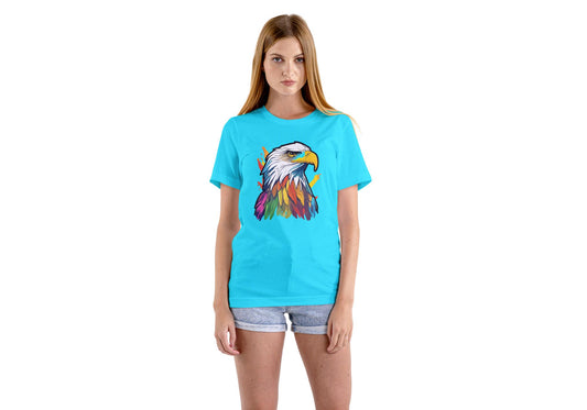 Women's Colorful Eagle T-shirt