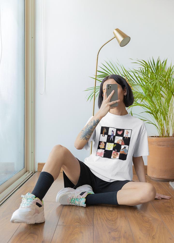 Women's Chess Love Oversized T shirt