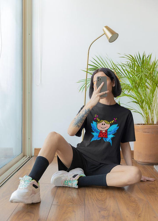 Women's Fairy Doll Oversized T shirt