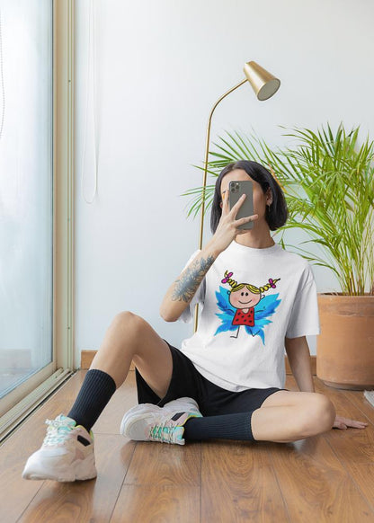 Women's Fairy Doll Oversized T shirt