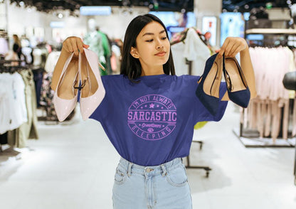 Women's Sarcastic Oversized T shirt